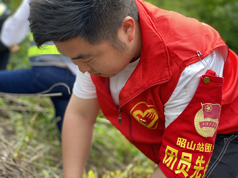20250208127300.jpg 6.团员除草,公益先行。用双手拔除杂草,用爱心美化环境。.jpg